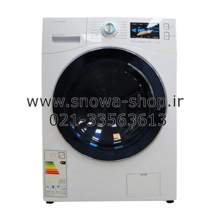 ماشین لباسشویی دوو DWK-8540V ظرفیت 8 کیلویی Daewoo Washing Machine