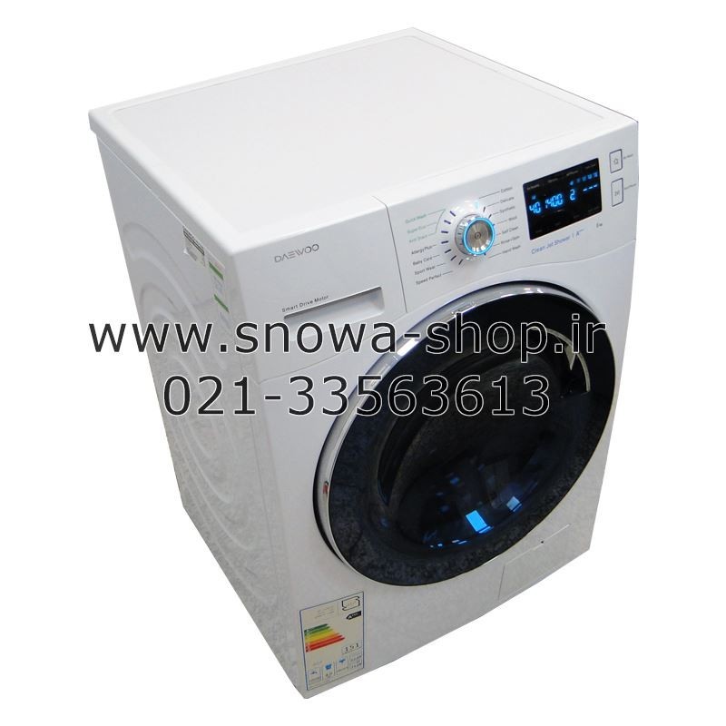 ماشین لباسشویی دوو DWK-8540V ظرفیت 8 کیلویی Daewoo Washing Machine