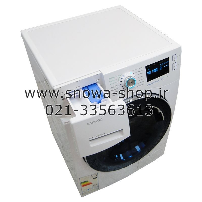 ماشین لباسشویی دوو DWK-8540V ظرفیت 8 کیلویی Daewoo Washing Machine