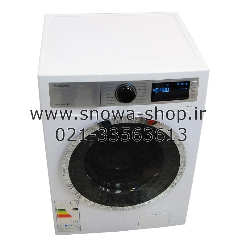 ماشین لباسشویی DWK-LIFE821TS دوو الکترونیک سری لایف 8 کیلویی Daewoo Electronics Life Series