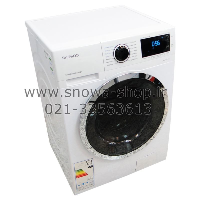 ماشین لباسشویی دوو ذن پرو DWK-PRO841TT ظرفیت 8 کیلویی Daewoo Washing Machine Zen Pro