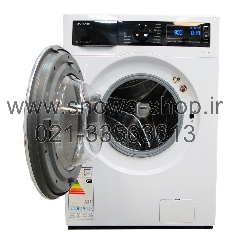ماشین لباسشویی DWK-LIFE821TB دوو الکترونیک سری لایف 8 کیلویی Daewoo Electronics Life Series