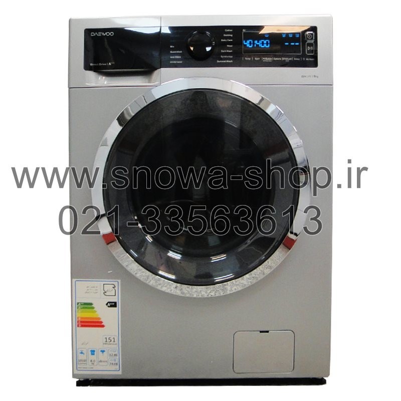 ماشین لباسشویی DWK-LIFE80SB دوو الکترونیک سری لایف 8 کیلویی Daewoo Electronics Life Series