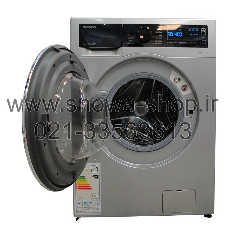 ماشین لباسشویی DWK-LIFE80SB دوو الکترونیک سری لایف 8 کیلویی Daewoo Electronics Life Series