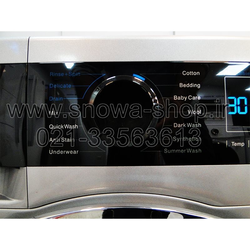 ماشین لباسشویی DWK-LIFE80SB دوو الکترونیک سری لایف 8 کیلویی Daewoo Electronics Life Series