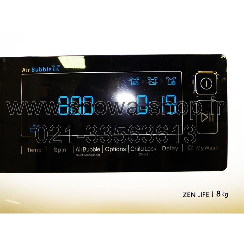 ماشین لباسشویی DWK-LIFE83TB دوو الکترونیک سری لایف 8 کیلویی Daewoo Electronics Life Series