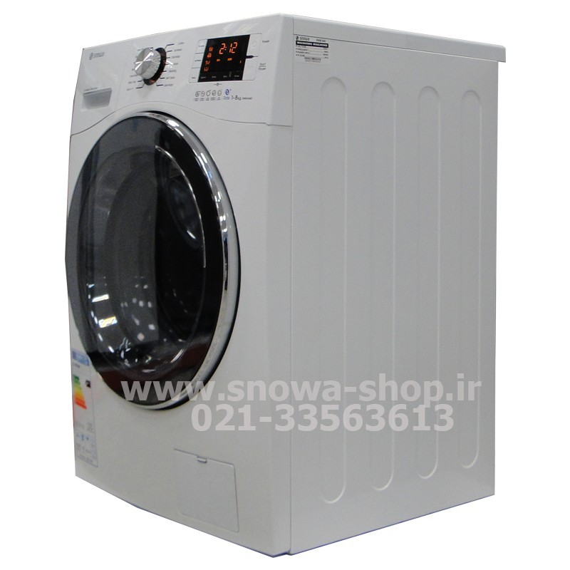 ماشین لباسشویی مدل اکتا SWM-84556 اسنوا ظرفیت 8 کیلوگرم