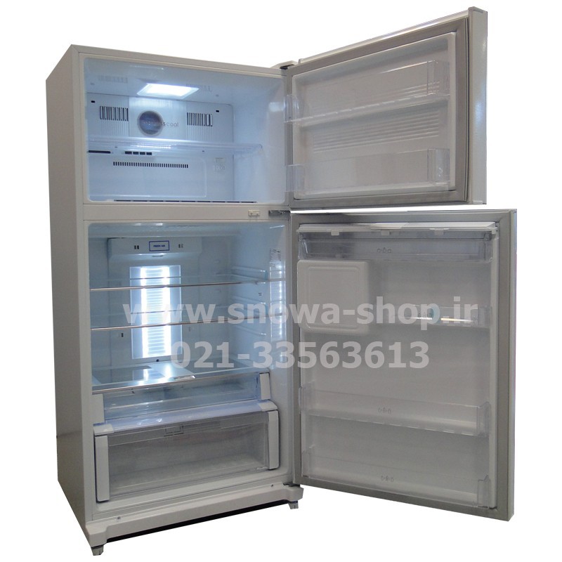 یخچال فریزر اسنوا مدل SN3-2027SW مورانو جدید فریزر بالا 30 فوت New Morano Series Snowa