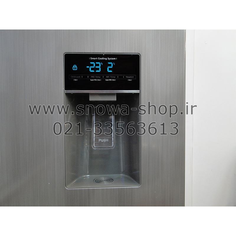 یخچال فریزر مدل SN4-2023TI اندازه 24 فوت اسنوا سری فیت  FIT Snowa Rafrigerator Freezer