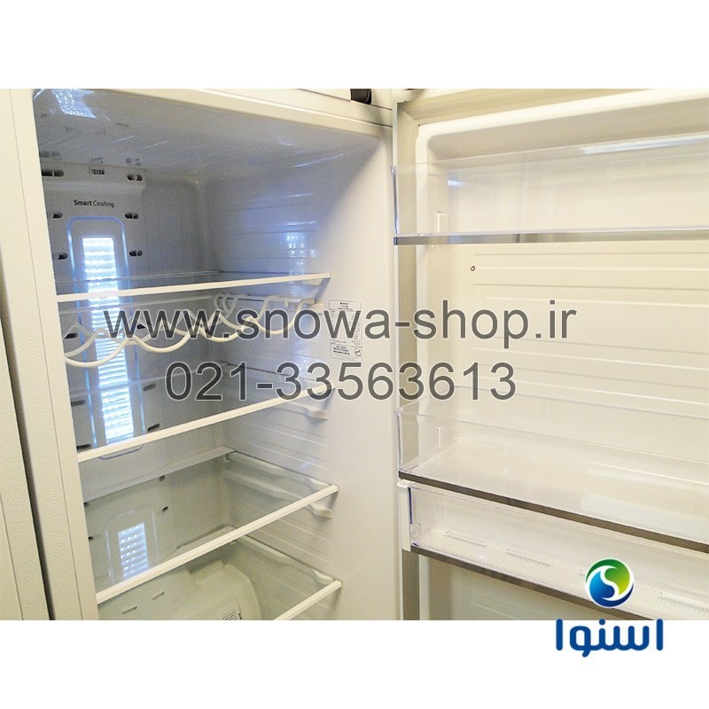 یخچال فریزر دوقلو هایپر استیل اسنوا Snowa Hyper Twin Side By Side Refrigerator Stainless Steel Freezer SN5-1193GW
