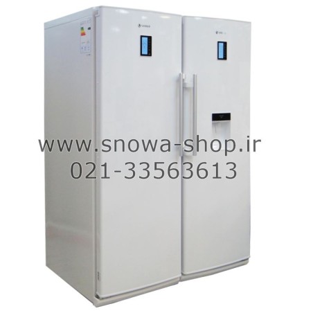 یخچال و فریزر دوقلوی اسنوا سری نیو کوئین مدل  Snowa SL5-108SW New Queen