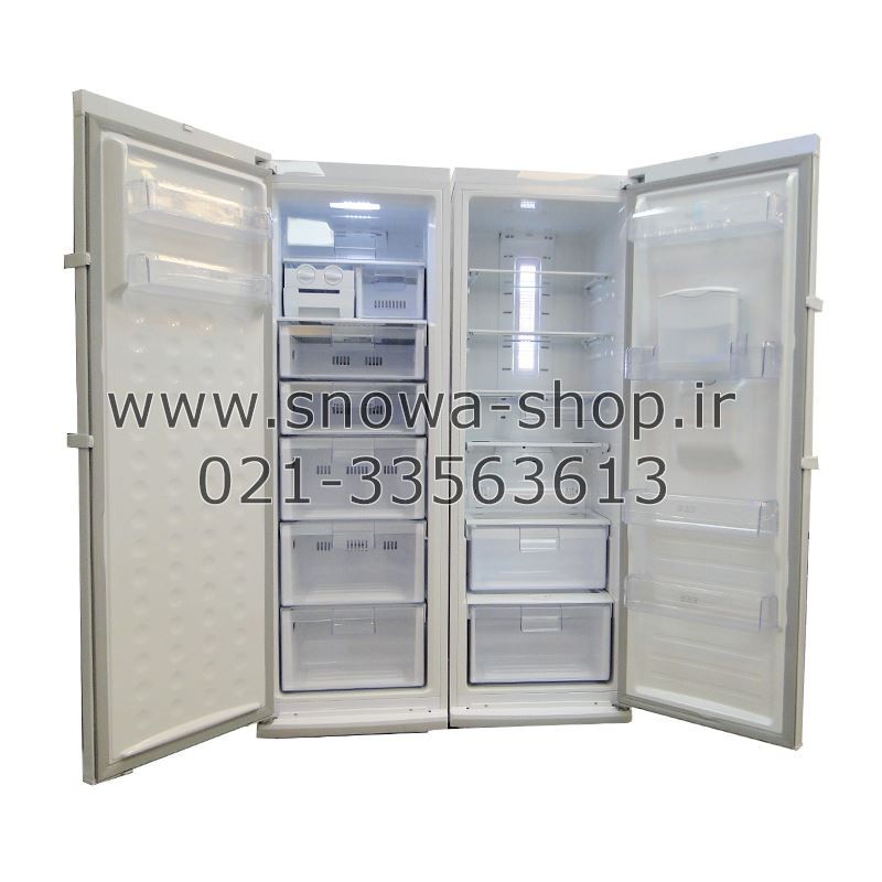 یخچال و فریزر دوقلوی اسنوا سری نیو کوئین مدل  Snowa SL5-1018LW New Queen