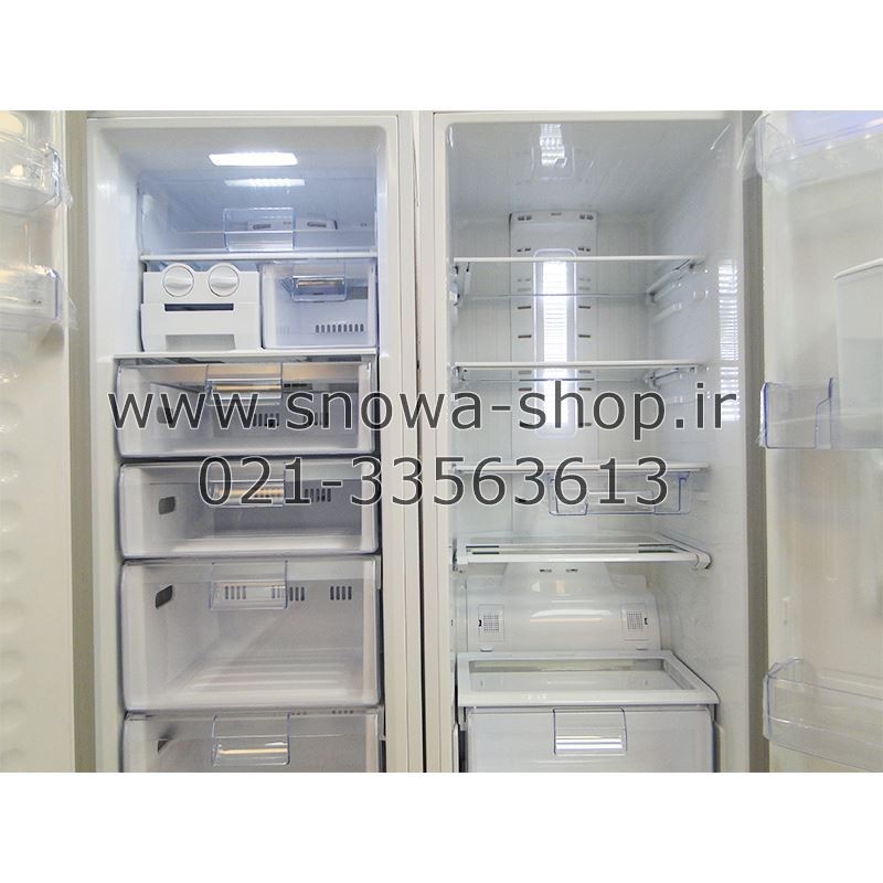 یخچال و فریزر دوقلوی اسنوا سری نیو کوئین مدل  Snowa SL5-1018LW New Queen