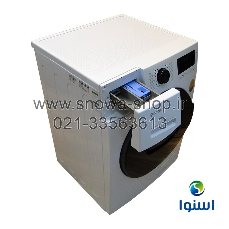 ماشین لباسشویی مدل  SWM-94W61 Wash in Wash اسنوا ظرفیت 8 کیلوگرم  Snowa Add Wash
