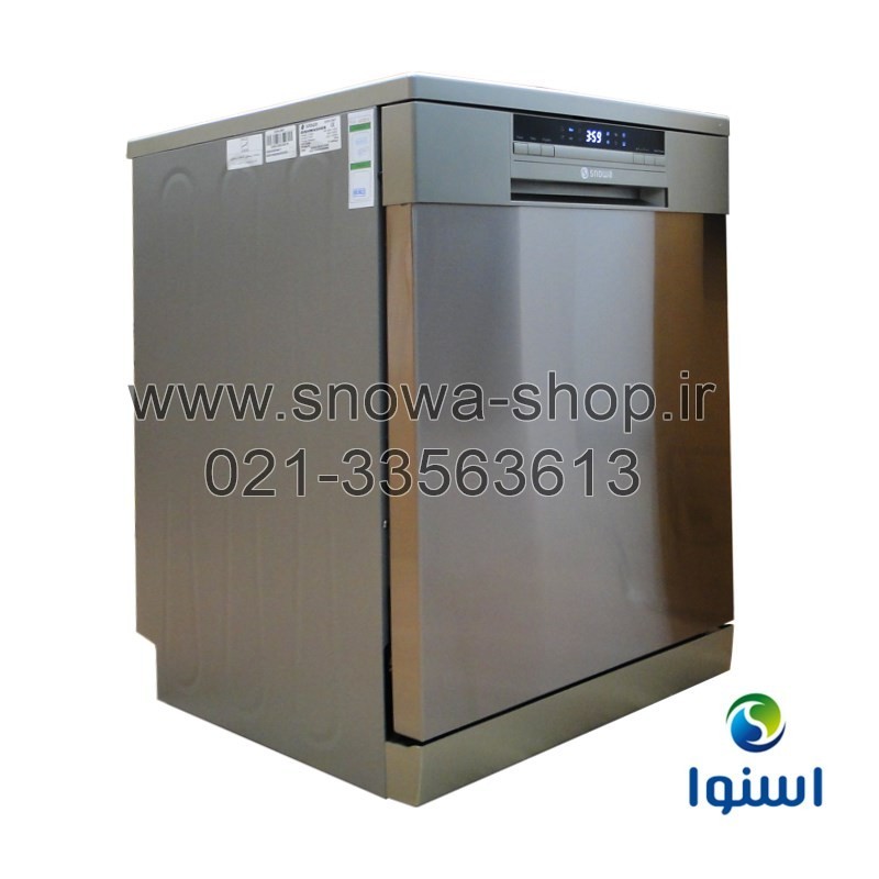 ماشین ظرفشویی  SDW-246T اسنوا ظرفیت 14 نفره 168 پارچه Snowa