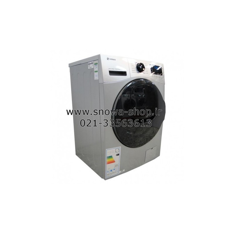 ماشین لباسشویی مدل  SWM-94S61 Wash in Wash نقره ای اسنوا ظرفیت 9 کیلوگرم  Snowa Add Wash