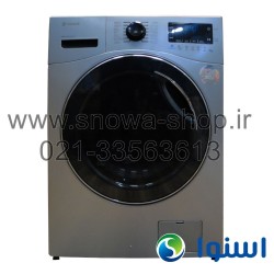 ماشین لباسشویی مدل SWM-94S51 نقره ای اسنوا ظرفیت 9 کیلوگرم Snowa Washing Machine