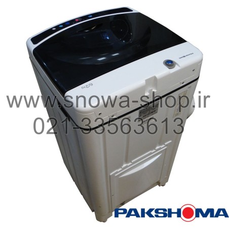 ماشین لباسشویی اتوماتیک پاکشوما درب از بالا ظرفیت 6.5 کیلویی Pakshoma Washing Machine TLF-6251W