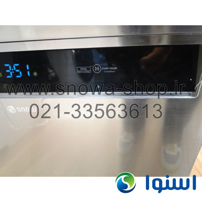 ماشین ظرفشویی  SDW-F353202 اسنوا سری Moments مامنتز ظرفیت 13 نفره 156 پارچه Snowa Dishwasher